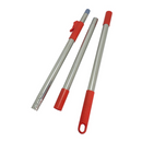 Mop Giratório Inox Limpeza 360° Cesto Kaza Clean 9 Litros - Vermelho