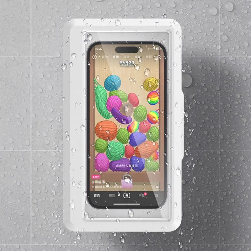 Suporte de telefone para banheiro