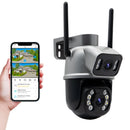 Câmera de segurança Wi-Fi à prova d'água
