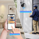 Câmera de segurança Wi-Fi à prova d'água