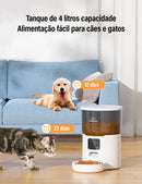 Alimentador automático, adequado para gatos e cães