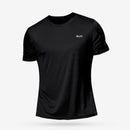 Camiseta esportiva de compressão de secagem rápida Fitness