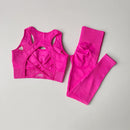 Conjunto de sutiã esportivo feminino