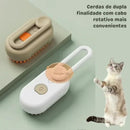 Escova a vapor para cães e gatos