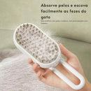 Escova a vapor para cães e gatos