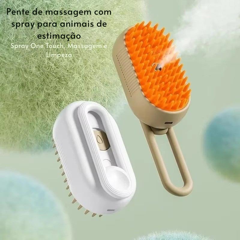 Escova a vapor para cães e gatos