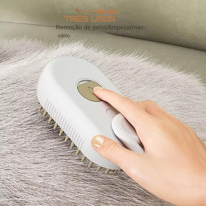 Escova a vapor para cães e gatos