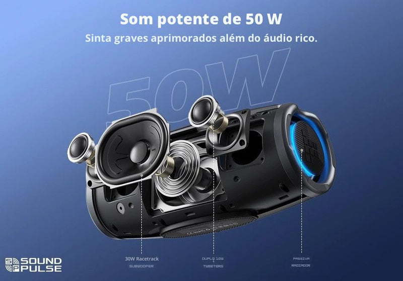 Tronsmart Mirtune S100 Caixa de Som Bluetooth de 50 W